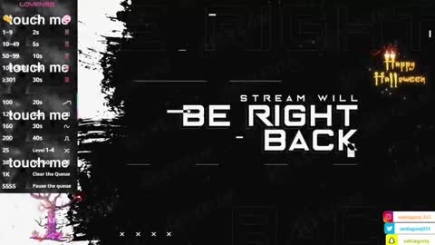 SANTI  independent model online show from October 22, 1:39 am