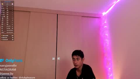 Snapshot of dub_pleasure_dub chatting on February 25, 5:41 am Charlie Janne online show from February 25, 5:41 am