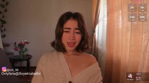 Snapshot of elizabethz chatting on November 7, 4:29 pm Tuli online show from November 7, 4:29 pm