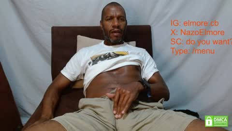 Snapshot of elmorenazogt chatting on December 8, 2:28 am My name is Elmore. Please say hello I like to chat with you. If you have requests or dirty talk please use tip online show from December 8, 2:28 am