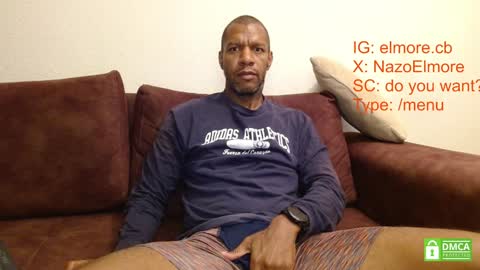 Snapshot of elmorenazogt chatting on January 4, 7:55 am My name is Elmore. Please say hello I like to chat with you. If you have requests or dirty talk please use tip online show from January 4, 7:55 am