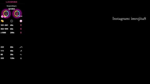 IG imrojita8 online show from September 14, 2:11 am