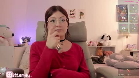 Snapshot of emilyincb1 chatting on October 17, 10:45 pm first stream May 5 ig online show from October 17, 10:45 pm