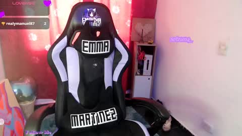 Snapshot of emmaamartinez chatting on February 23, 10:09 pm modelo independente online show from February 23, 10:09 pm