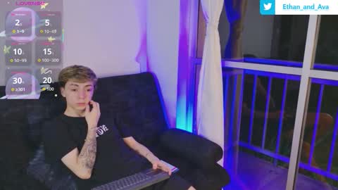 Snapshot of ethan_and_ava chatting on October 9, 2:42 am ethan and ava online show from October 9, 2:42 am