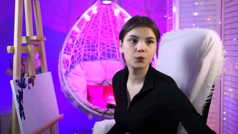 Snapshot of evathopson chatting on February 12, 12:22 pm Eva next stream - - 1600 UTC2000 online show from February 12, 12:22 pm