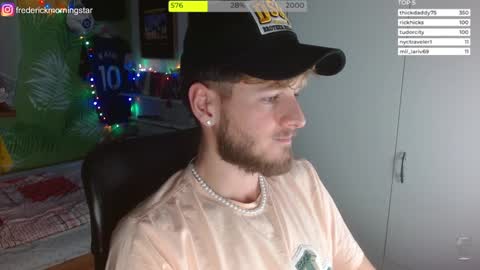 Snapshot of freddy_star chatting on February 3, 12:04 am Frederick Perin online show from February 3, 12:04 am