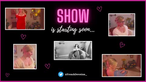 Snapshot of french_devotion chatting on February 18, 9:32 am Louise or Lou 3 online show from February 18, 9:32 am