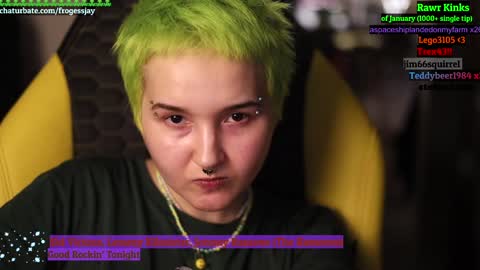 Snapshot of frogessjay chatting on January 30, 11:34 pm Jaywise Frogfoot online show from January 30, 11:34 pm