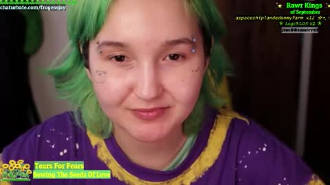 Snapshot of frogessjay chatting on September 14, 2:05 pm Jaywise Frogfoot online show from September 14, 2:05 pm