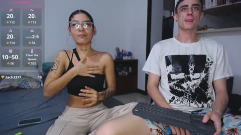 Snapshot of fuckc0uple chatting on January 5, 10:08 pm Lauuuu n TheLuckyGuy online show from January 5, 10:08 pm