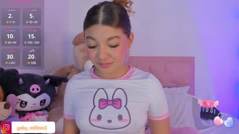 Snapshot of gabriela_miller2 chatting on February 6, 7:45 am Gaby online show from February 6, 7:45 am