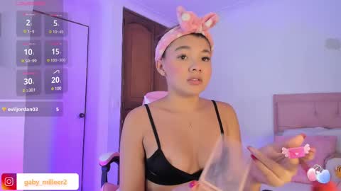 Snapshot of gabriela_miller2 chatting on February 21, 1:33 am Gaby online show from February 21, 1:33 am