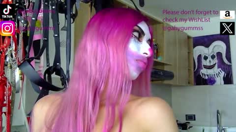 gabygumms online show from October 14, 1:34 pm