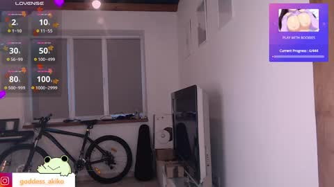 Snapshot of goddessakiko chatting on December 7, 1:29 pm Akiko online show from December 7, 1:29 pm