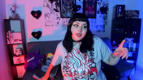 Snapshot of goth_stein chatting on February 13, 4:54 am Engel Please help me to reach 50 thumbs up online show from February 13, 4:54 am