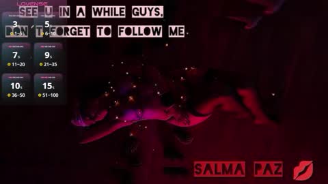 SALMA  online show from January 20, 4:43 am