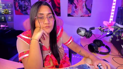 Snapshot of haruu2 chatting on January 7, 1:17 am karen online show from January 7, 1:17 am