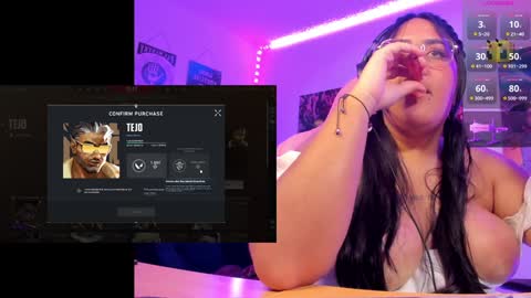 Snapshot of haruu2 chatting on January 11, 5:10 am karen online show from January 11, 5:10 am