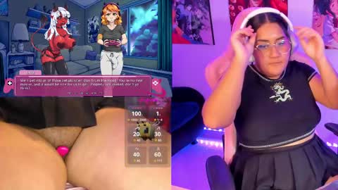 Snapshot of haruu2 chatting on March 9, 2:29 am karen online show from March 9, 2:29 am