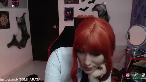 Hitomi Arata online show from October 31, 6:53 pm