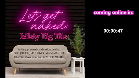 Misty online show from January 28, 7:00 pm