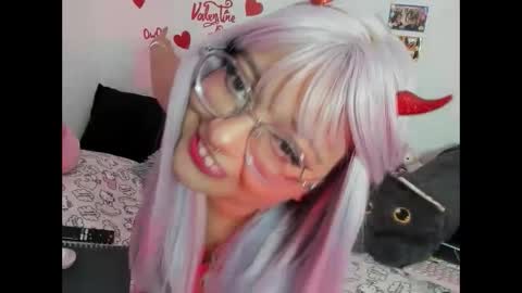 Snapshot of iam_zoechan chatting on February 15, 2:04 am Zoe 3 online show from February 15, 2:04 am