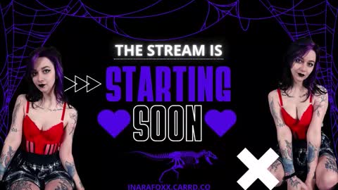 Inarafoxx online show from November 1, 2:57 am