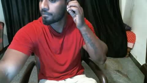 Snapshot of indiandesiguys2023 chatting on October 3, 6:21 am indian guys for you online show from October 3, 6:21 am