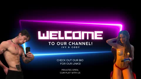 Snapshot of ivy69_9 chatting on February 22, 1:46 pm ivy69 9 and cody online show from February 22, 1:46 pm