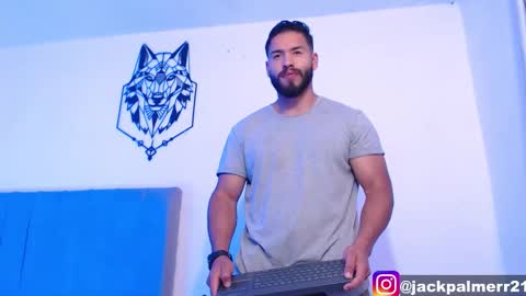 Snapshot of jack_master_muscle chatting on October 5, 1:26 am jack and leah online show from October 5, 1:26 am