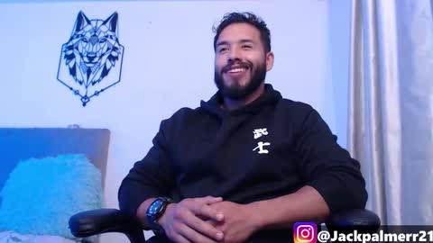 Snapshot of jack_master_muscle chatting on October 19, 12:55 am jack and leah online show from October 19, 12:55 am