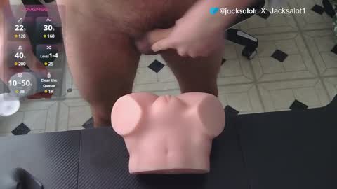 Snapshot of jacksalotr22 chatting on January 21, 12:29 pm Jacksalot online show from January 21, 12:29 pm