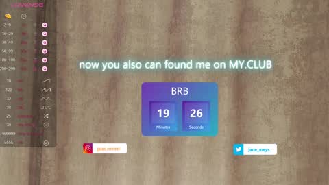 Snapshot of jane_meys chatting on February 27, 11:20 am your kitty JANE roawww online show from February 27, 11:20 am