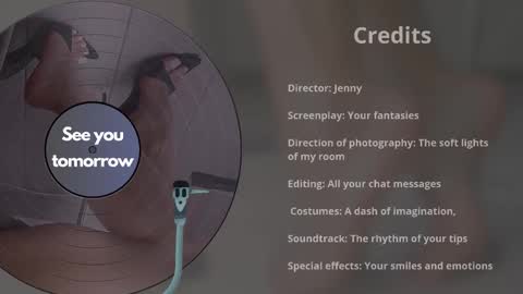 Jenny online show from November 11, 2:33 am