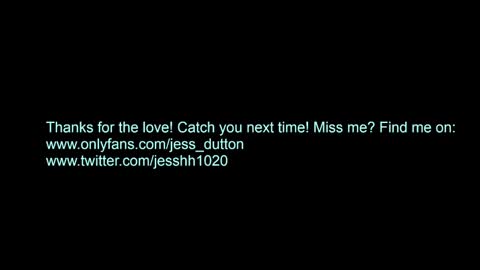 Snapshot of jess_dutton chatting on January 19, 4:33 am Jessica online show from January 19, 4:33 am