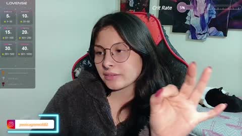 Jessica gomez online show from January 12, 2:03 am