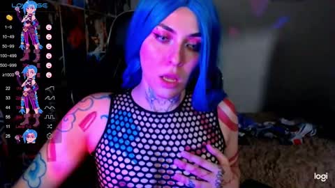 Snapshot of jinx_25 chatting on January 10, 6:53 am Jinx online show from January 10, 6:53 am