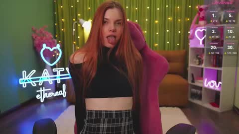 Snapshot of katy_ethereal chatting on March 3, 3:08 am Katy - online show from March 3, 3:08 am