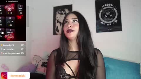 Snapshot of kemmadakii chatting on February 10, 1:03 am Kemma online show from February 10, 1:03 am