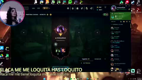 Snapshot of kittendark chatting on September 15, 12:43 am Gothic Kitten online show from September 15, 12:43 am