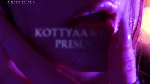 Snapshot of kottyaa_ch chatting on January 8, 5:59 pm Kottyaa cb FOLLOWING online show from January 8, 5:59 pm