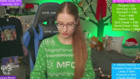 Lacey Bloom online show from December 24, 1:27 am