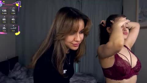 Hey hey our name is Mia  Elfy Lovense is active time to play   PVT IS OPEN  online show from October 5, 6:23 am