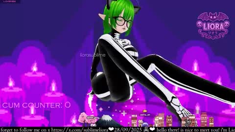 im Liora uwu   online show from September 29, 3:55 am