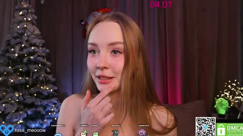 Snapshot of lissa_meooow chatting on January 4, 12:49 pm your Liza again. Next stream Dec. 1 at 2 or 3 GMT online show from January 4, 12:49 pm