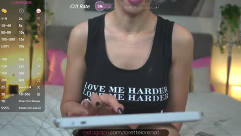 Snapshot of lorettelorenaa chatting on January 20, 8:18 pm LoretteLorena online show from January 20, 8:18 pm