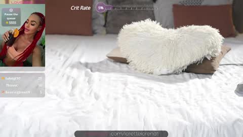 Snapshot of lorettelorenaa chatting on February 23, 11:14 pm LoretteLorena online show from February 23, 11:14 pm