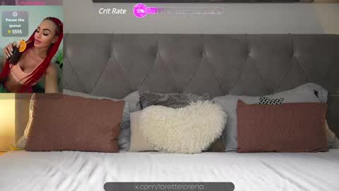 Snapshot of lorettelorenaa chatting on February 24, 8:03 pm LoretteLorena online show from February 24, 8:03 pm