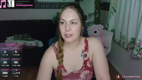 Snapshot of lovalentine chatting on February 25, 5:19 am Lo Valentine online show from February 25, 5:19 am